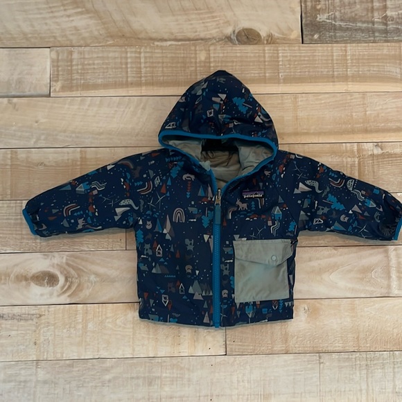 Patigonia toddler’s reversible down sweater with hood - Picture 1 of 2